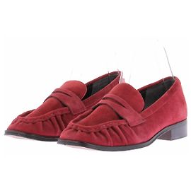J.Crew Loafer aus Wildleder in Rot Größe 7