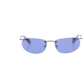 Gafas de sol Swarovski azules de metal