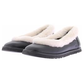 Schwarze gefütterte Ballerinas - Ugg