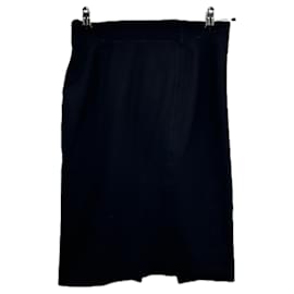 Falda negra con cremallera - Acne