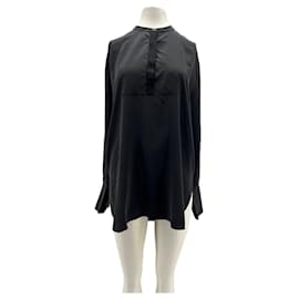 Joseph Seidenbluse langarm grau