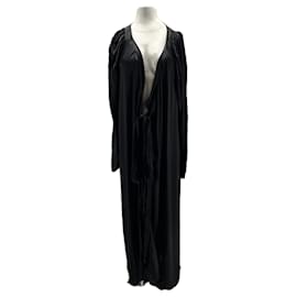 Vestido largo negro Rotate de viscosa talla 40