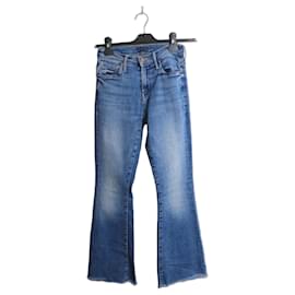 Mother Blue The Weekender fray jeans - talla UK 6