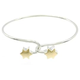 Bracciale rigido in argento 925 e oro giallo Tiffany & Co.