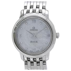OMEGA De Ville Prestige Damenuhr mit 8 Diamanten