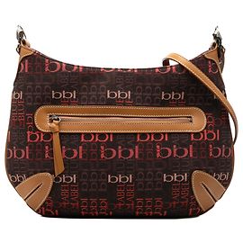 Borsa a tracolla Burberry Brown Canvas Blue Label