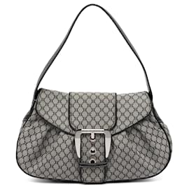 Borsa a tracolla Celine in tela Gray Macadam - Céline