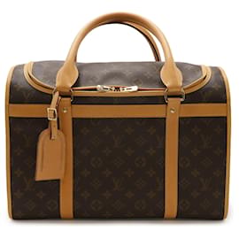 Louis Vuitton Brown Monogram Sac Chien Pet Carrier 40