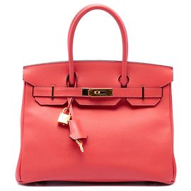 Hermès Pink Epsom Birkin Retourne 30