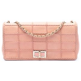 Chanel Pink Small Stitched Iridescent Lambskin Reissue 2.55 Single Flap