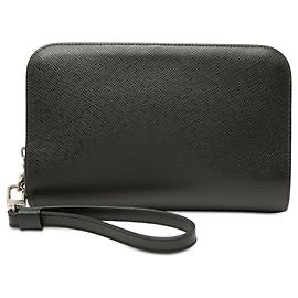 Louis Vuitton Pochette Baikal in pelle Taiga nera