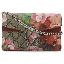 Borsa a tracolla Gucci Dionysus GG Blooms Super Chain