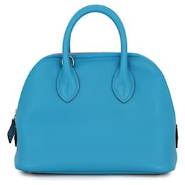 Borsa Hermes Bolide 1923 Mini in Blue Zanzibar - Hermès