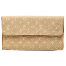 Louis Vuitton Monogram Mini Portefeuille Tresor International Long Wallet