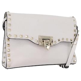 Valentino Garavani Rockstud Flip Lock Flap Leather Large