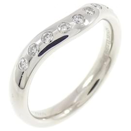 Tiffany & Co Tiffany Breiter geschwungener Platinring