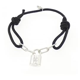 Bracciale charm Louis Vuitton Lockit Virgil Abloh Black