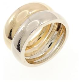 Cartier Love Me Ring aus Weiß- und Gelbgold