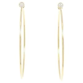 Orecchini a cerchio con diamante Tiffany & Co.