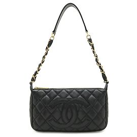 Borsa a Spalla Chanel Matelassé Coco Mark Chain