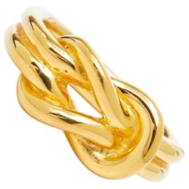 Anello per foulard Atame Hermes placcato oro - Hermès