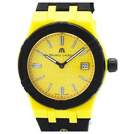 Autre Marque Relógio Maurice Lacroix Aikon Tide Plastic Rubber Quartz AI2008
