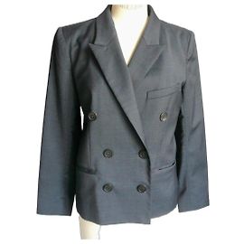 Isabel Marant Etoile Blazer Blu Navy a Sottili Righe