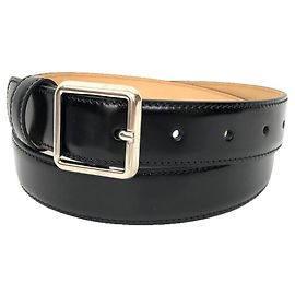 Cintura in pelle con fibbia quadrata Balenciaga