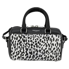 Saint Laurent Classic Baby Duffle in pelle stampata
