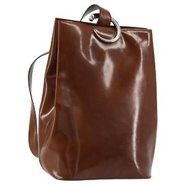 Cartier Panthère a spalla in pelle vernice