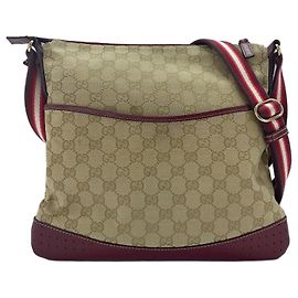 Bolsa de ombro vermelha Gucci