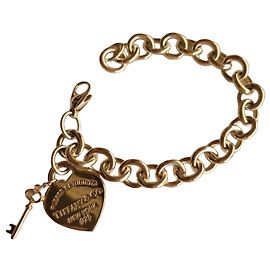Tiffany & Co Bracciale Tiffany Return to en argento e metallo Rubedo