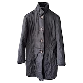 Dolce & Gabbana Abrigo Acolchado Negro