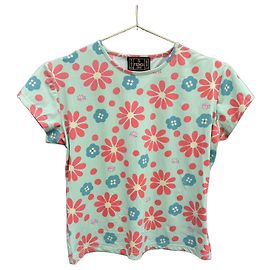 Fendi Jeans Camiseta estampado Flower Power