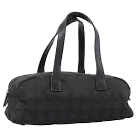 CHANEL Nuova Borsa Travel Line Nylon Nero CC Autentica 188435