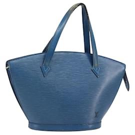 Borsa a Spalla LOUIS VUITTON Epi Saint Jacques Blu M52275 LV Auth hk3825