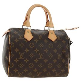 LOUIS VUITTON Bolso Monogram Speedy 25 M41528 LV Auth yk20564SAM