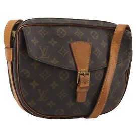 LOUIS VUITTON Monogram Jeune Fille GM Shoulder Bag M51225 LV Auth 188419