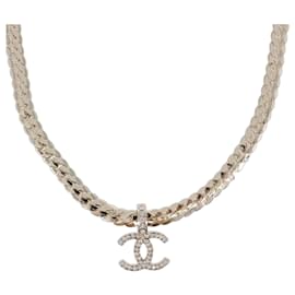 Collar CHANEL metal Gold Tone CC Auth ka4882SAM - Chanel