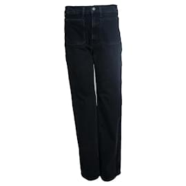 Polo Ralph Lauren, Jeans mit weitem Bein schwarz