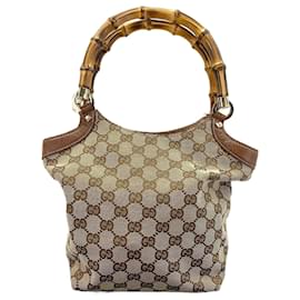 Borsa Gucci Bamboo marrone