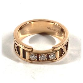 Tiffany & Co. Atlas Diamantring aus 18K Roségold
