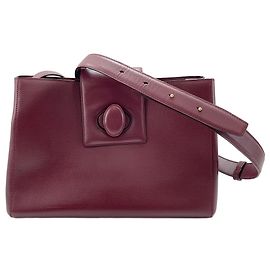 Cartier Must Line Shoulder Bag in Wine Red