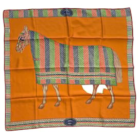 Foulard in seta Hermès 'Favori du Faubourg'