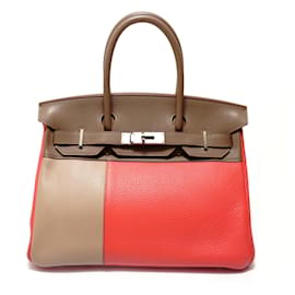 Hermès Borsa Hermes Birkin 30 Casaque in Rosa