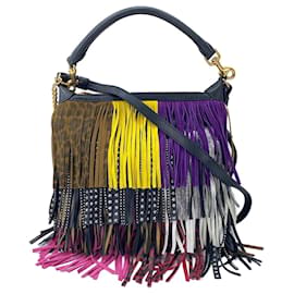 Sac à bandoulière à franges Emmanuel Yves Saint Laurent
