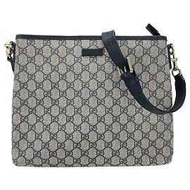 Gucci Schultertasche Navy