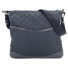 Borsa a tracolla nera Gucci