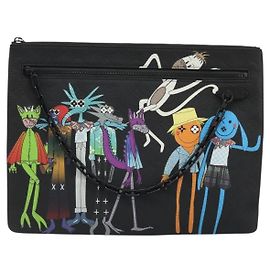 Louis Vuitton LV Friends A4 Stampato Monogramma in Pelle Taurillon