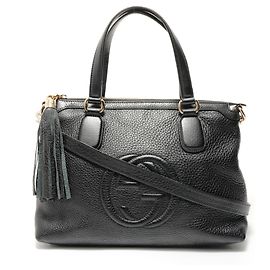 Borsa 2-way in pelle Gucci Soho